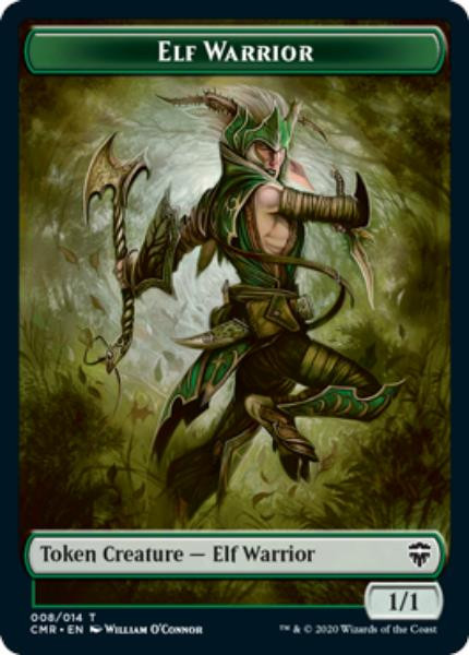 Commander Legends Elf Warrior Token