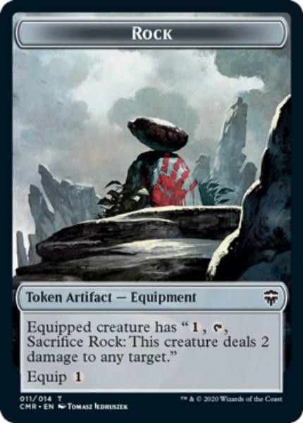 Commander Legends Rock Token