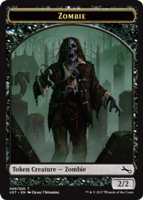 Unstable Zombie Token (Double-Faced) (foil) | Unstable