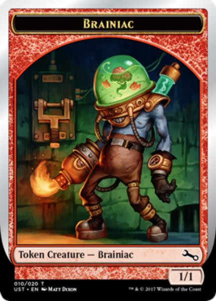 Unstable Braniac Token (foil)