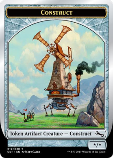 Unstable Construct Token (foil)