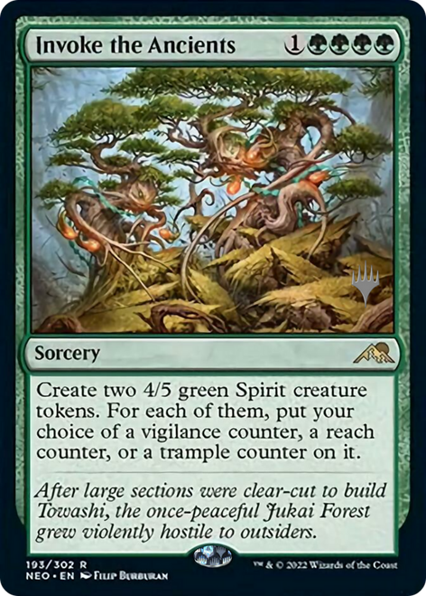 Invoke the Ancients (Promo Pack non-foil)