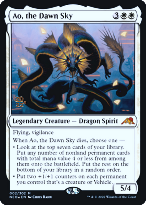 Ao, the Dawn Sky (Prerelease foil)