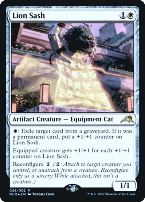 Lion Sash (Prerelease foil)