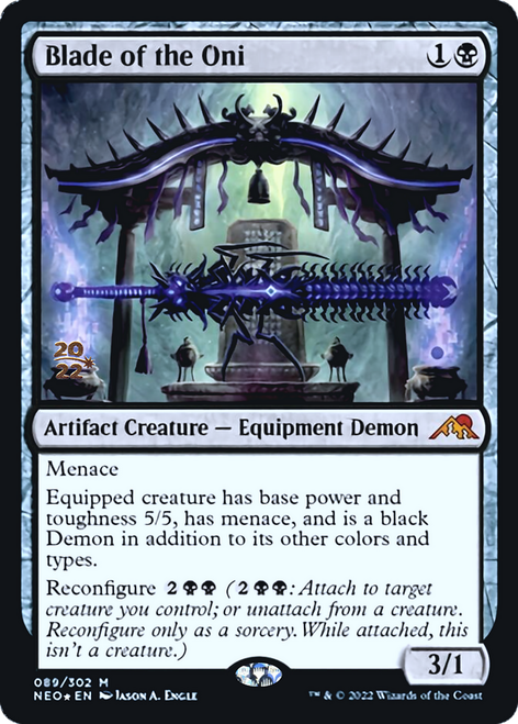 Blade of the Oni (Prerelease foil)