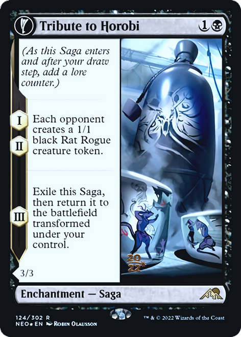 Tribute to Horobi // Echo of Death's Wail (Prerelease foil)