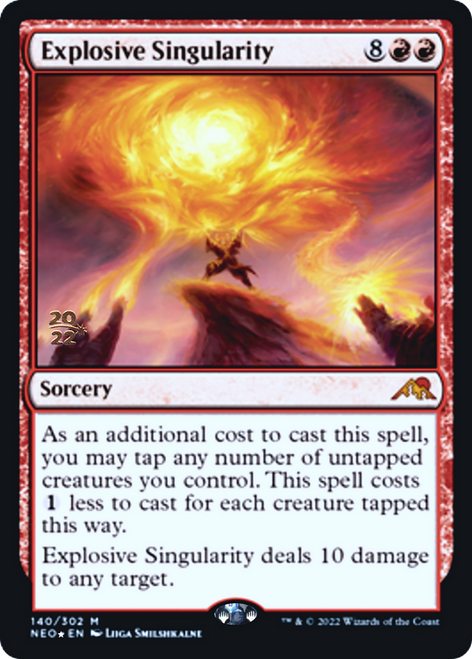 Explosive Singularity (Prerelease foil)