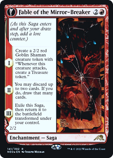 Fable of the Mirror-Breaker // Reflection of Kiki-Jiki (Prerelease foil)