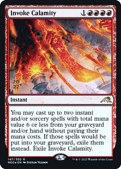 Invoke Calamity (Prerelease foil)