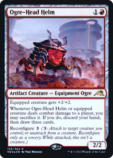 Ogre-Head Helm (Prerelease foil)