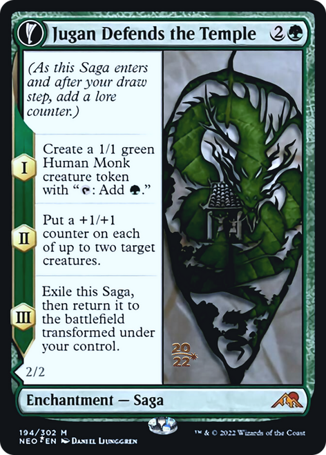 Jugan Defends the Temple // Remnant of the Rising Star (Prerelease foil)