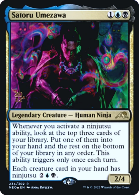 Satoru Umezawa (Prerelease foil)