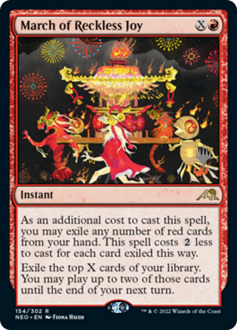 March of Reckless Joy (Promo Pack foil)