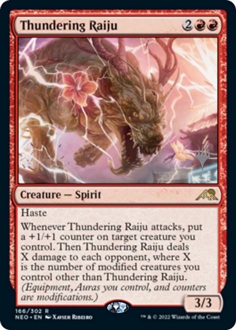 Thundering Raiju (Promo Pack foil)