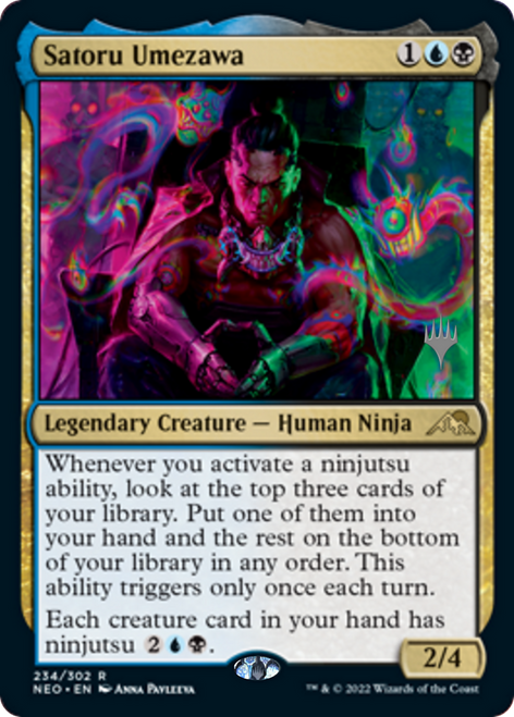 Satoru Umezawa (Promo Pack foil)
