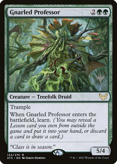 Gnarled Professor (Promo Pack non-foil) | Strixhaven: School of Mages