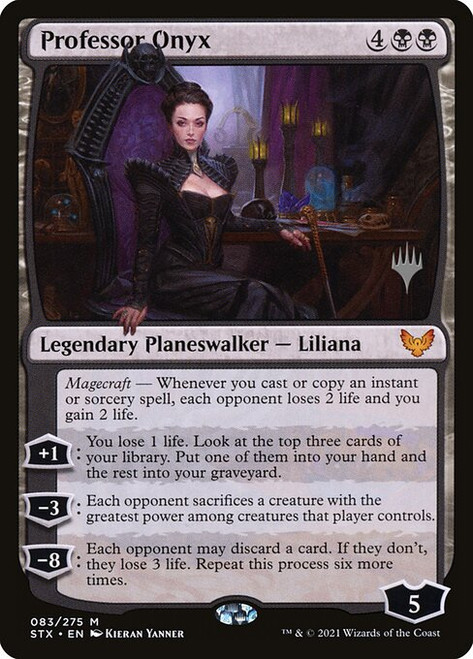 Professor Onyx (Promo Pack foil)
