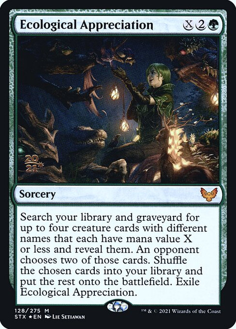 Ecological Appreciation (Strixhaven: School of Mages Prerelease foil) | Strixhaven: School of Mages