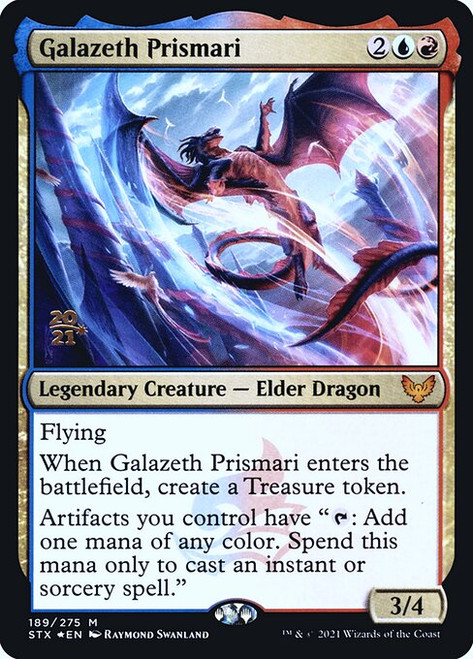 Galazeth Prismari (Strixhaven: School of Mages Prerelease foil)