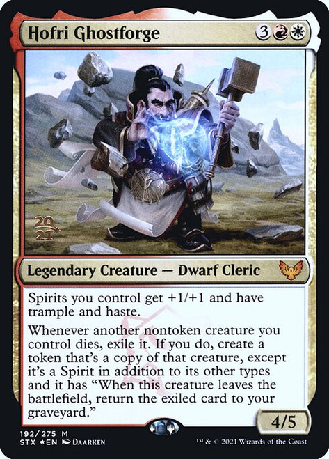 Hofri Ghostforge(Strixhaven: School of Mages Prerelease foil)