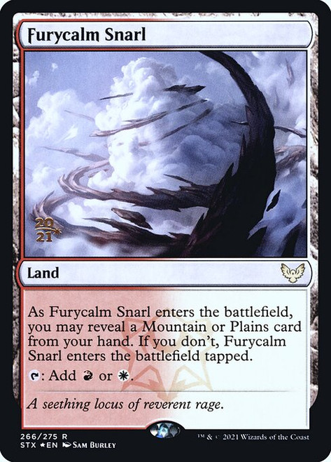Furycalm Snarl (Strixhaven: School of Mages Prerelease foil)