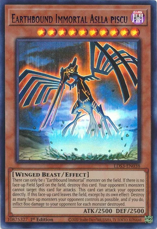 LDS3-EN038 Earthbound Immortal Aslla piscu (Blue)