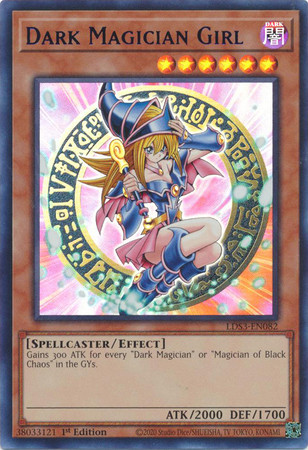 LDS3-EN082 Dark Magician Girl (Blue)