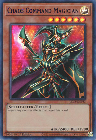 LDS3-EN083 Chaos Command Magician (Blue)