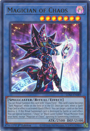 LDS3-EN089 Magician of Chaos (Gold)