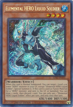 LDS3-EN103 Elemental HERO Liquid Soldier