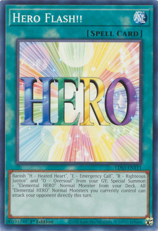 LDS3-EN111 Hero Flash!!