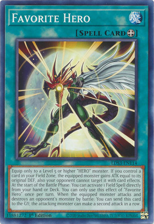LDS3-EN114 Favorite Hero