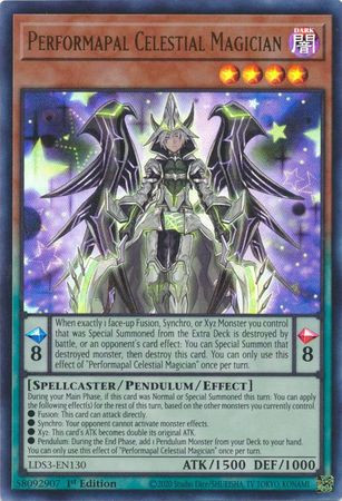 LDS3-EN130 Performapal Celestial Magician (Gold)