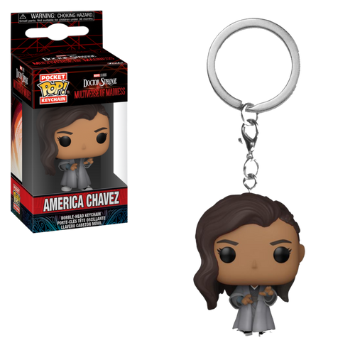 Pocket POP! Keychain: Doctor Strange in the Multiverse of Madness - America Chavez (Kamar-Taj)