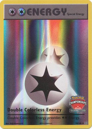 XY Evolutions 90/108 Double Colorless Energy (League Promo North America)