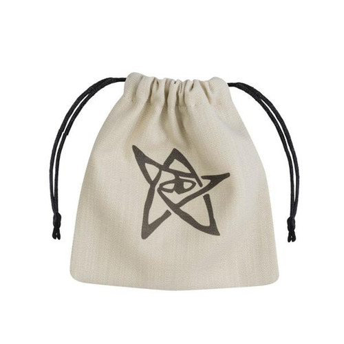 Call of Cthulhu - Dice Bag: Beige & Black