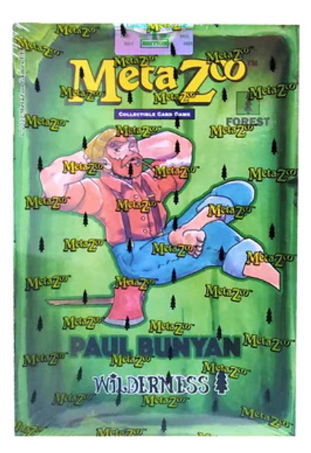 MetaZoo TCG: Wilderness 1st Edition Theme Deck - Paul Bunyan