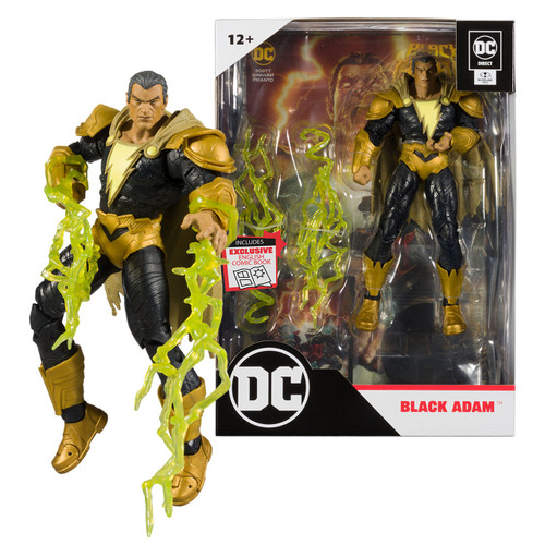 Page Punchers: Black Adam 7-Inch figure with Black Adam Comic