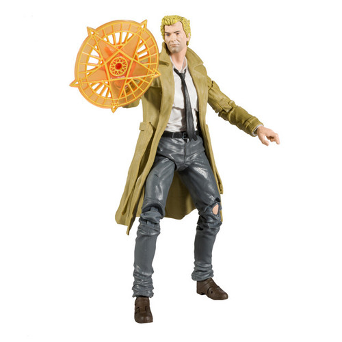 Page Punchers: John Constantine 7-Inch figure with Black Adam Comic