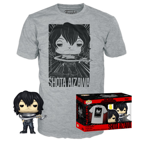 POP! & Tee: My Hero Academia - Shōta Aizawa T-Shirt