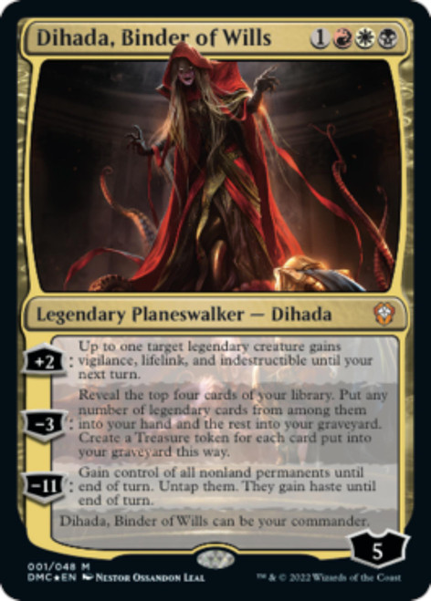 Dihada, Binder of Wills (Foil) | Dominaria United Commander