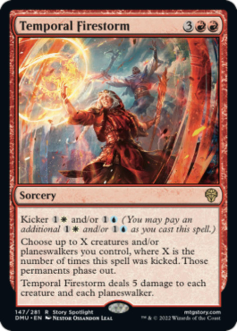 Temporal Firestorm (Foil)