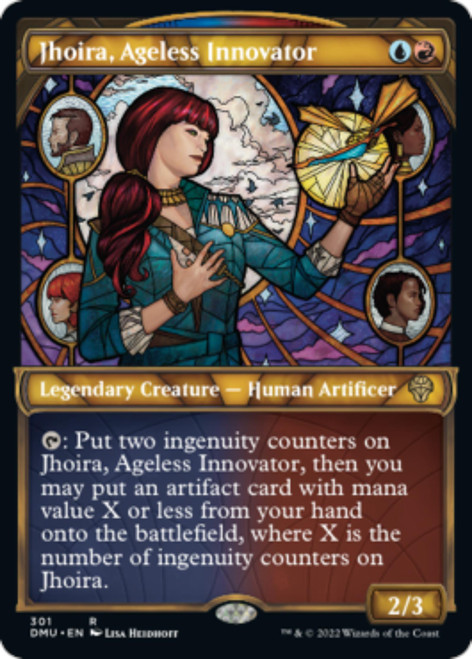 Jhoira, Ageless Innovator (Stained-Glass Foil)