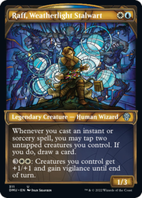 Raff, Weatherlight Stalwart (Stained-Glass Foil)