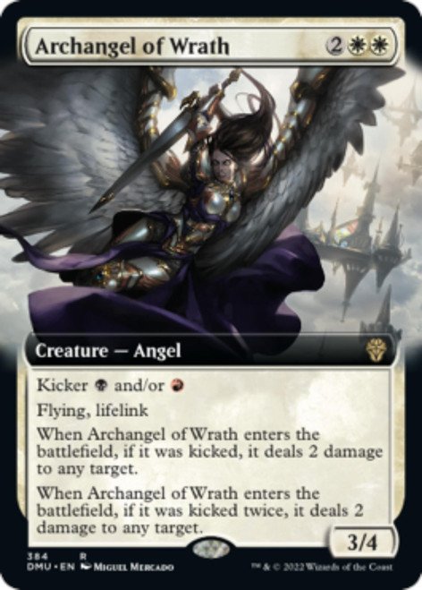 Archangel of Wrath (Extended Art) | Dominaria United
