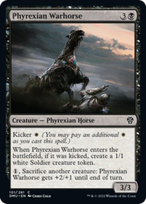 Phyrexian Warhorse | Dominaria United