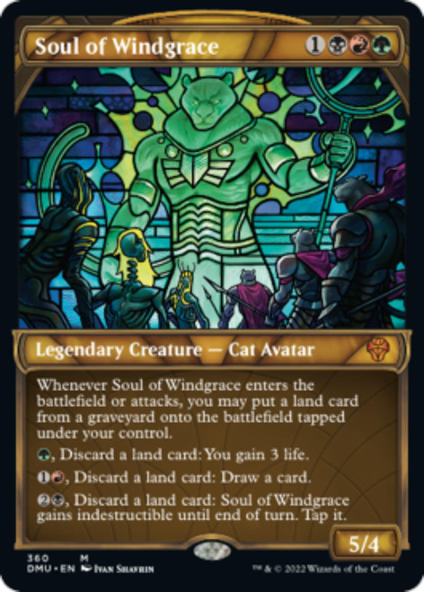 Soul of Windgrace (Stained-Glass Textured Foil)