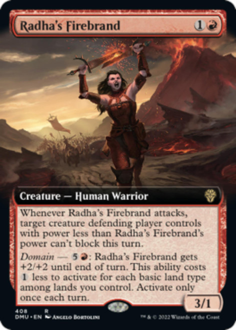 Radha's Firebrand (Extended Art) | Dominaria United