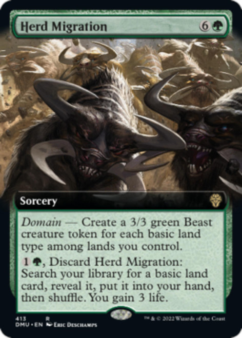 Herd Migration (Extended Art) | Dominaria United