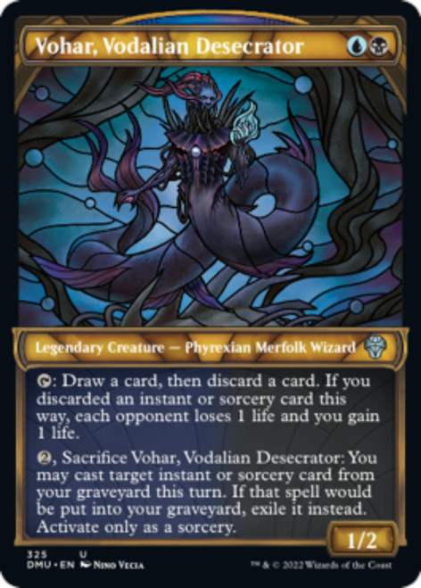 Vohar, Vodalian Desecrator (Stained Glass) | Dominaria United